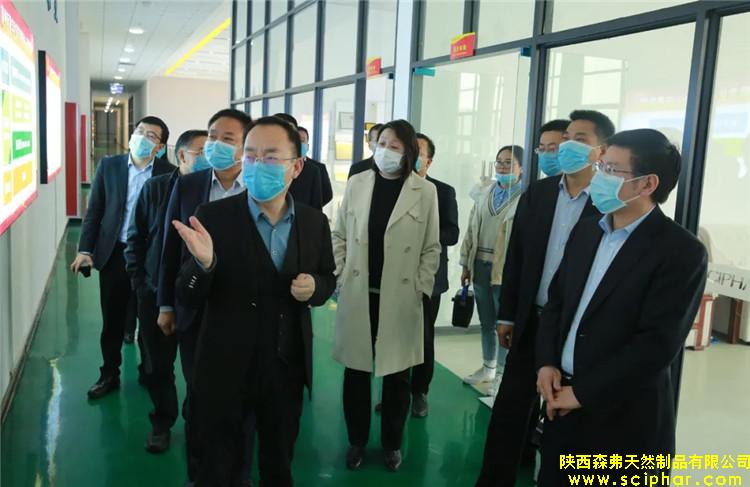 中國農(nóng)業(yè)發(fā)展銀行陜西省分行行長鄒菊方一行蒞臨森弗公司調(diào)研